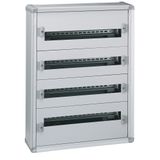 Fully modular metal cabinet XL³ 160 - ready to use - 4 rows - 750x575x147 mm
