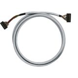 PLC-wire, Digital signals, 20-pole, Cable LiYY, 0.5 m, 0.25 mm²