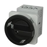 Main Switch 3-pole, 4 hole mounting, 20A, 7.5kW