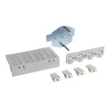 set of incoming and outgoing terminals DPX³ for plug-in/draw-out base - 4P