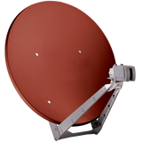 CAS 120/R satellite antenna 1.2 m reddish brown neutral