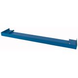 Branding strip, drain rail, W=1000mm, blue