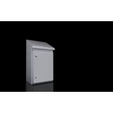 Compact enclosure HD 1.4301, WxHxD 310x430x210 mm, height rear 549 mm