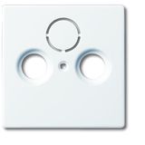 1743-84 CoverPlates (partly incl. Insert) future®, Busch-axcent®, solo®; carat® Studio white