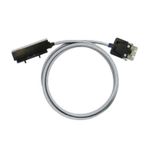 PLC-wire, Digital signals, 24-pole, Cable LiYY, 4 m, 0.25 mm²