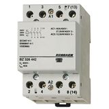 Modular contactor 25A, 1 NO + 3 NC, 24VAC, 2MW