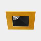 Downlight Play Deco Asymmetrical Square Fixed Gold/Black IP54