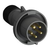 Industrial Plugs, 3P+N+E, 32A, Optional voltage V