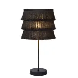 Lucide EXTRAVAGANZA TOGO - Table lamp - Ø 18 cm - 1xE14 - Grey