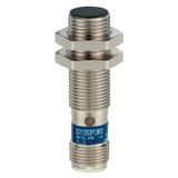 inductive sensor XS1 M12, PNP NO+NC, Flush, Sn4mm, 12..24VDC, M12