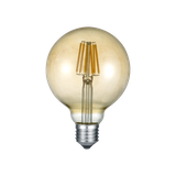 Bulb LED E27 filament globe 6W 660 lm 2700K brown