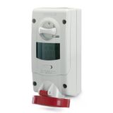 INTERLOCKED SOCKET 3P+E IP67 32A 6h