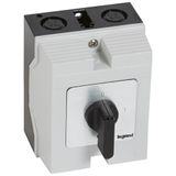 Cam switch - on/off switch - PR 21 - 2P - 25 A - 2 contacts - box 96x120 mm