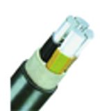 PVC Insulated Cable Alu Conductor 0,6/1kV E-AYY-J 5x120rm bk