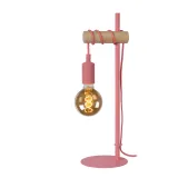 Lucide POLA - Table lamp Children - Ø 15 cm - 1xE27 - Pink