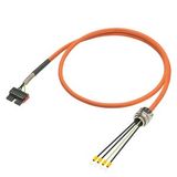 Power cable pre-assembled TYPE 6FX8002-5CP46 4X10C, SCREW GLAND M32/ 1PH810. 6FX8002-5CP46-1BA0