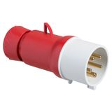 PratiKa wander plug - straight - 16 A - 3P + N + E - 380...415 V AC - IP44