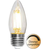 LED Lamp E27 C35 Clear