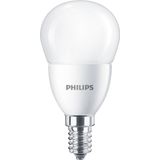 PHILIPS LED lustre P48 7W/60W E14 6500K 830lm NonDim 15Y matt BL