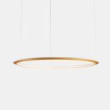 Pendant Circular Inward ø3000 Recessed LED 177W 7114lm 4000K Gold