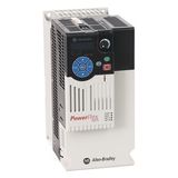 Allen-Bradley 25B-E9P9N104 PowerFlex 525 AC Drive, with Embedded EtherNet/IP and Safety, 600 VAC, 3 Phase, 7.5 HP, 5.5 kW Normal Duty; 7.5 HP, 5.5 kW Heavy Duty, Frame C, IP20 NEMA / Open Type, No Filter