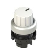 White three-position knob selector E2 1SE43GCE29AB