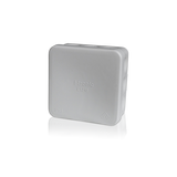 Damp area distribution box E1210ws, 80x80x37mm, IP55, white/white, w/o straps, w/ push-through membrane
