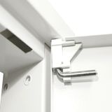 Flush-mounted frame + door 2-24, 3-part system