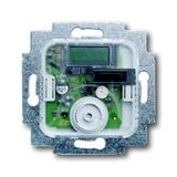 1096 UTA Insert for Room thermostat with Nightly reduction with Resistance sensor Turn button 24 V AC