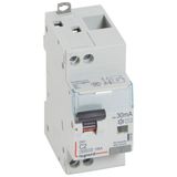 Monoblock differential circuit breaker DX³6000 10kA high inlet and low outlet U+N screw 230V~ - 2A - typeAC 30mA