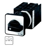 Step switches, T0, 20 A, centre mounting, 6 contact unit(s), Contacts: 12, 45 °, maintained, With 0 (Off) position, 0-4, Design number 8282