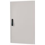 Sheet steel doors with white locking rotary lever
