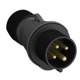 Industrial Plugs, 3P+E, 7 hour, Red, IP44, 30A, 480V, UL/CSA approved and CE compliant