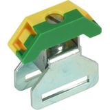 Terminal for busbars 18x3mm cross section max. 35mm² green/yellow