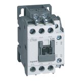 3-pole contactors CTX³ 22 - 12 A - 110 V~ - 1 NO + 1 NC - screw terminals