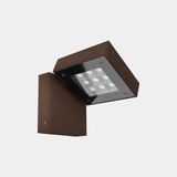 Wall fixture IP66 Modis Simple LED LED 18.3W LED warm-white 2700K ON-OFF Brown 1301lm