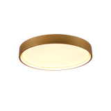 Doha LED ceiling lamp 45 cm matt brass