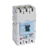 MCCB DPX³ 630 - S2 elec release + central - 3P - Icu 70 kA (400 V~) - In 500 A