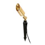 ANDY SATIN GOLD SPIKE LAMP
