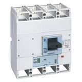 DPX³1600 power circuit breaker with S10 electronic release and measuring unit breaking capacity 100kA 400V~ - 4P - 630A