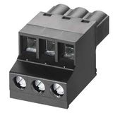 3-pole terminal block for Supply vo...