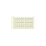 TERMINAL BLOCK & STRIP MARKING ACCESSORIES, MARKER CARD, L1-L2-L3-N-PE (X20) MARK DETAILS, WHITE, HORIZONTAL, UL 94V-2