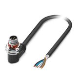 SAC-5P-P12MR/ 3,0-PUR SH - Sensor/actuator cable