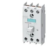 Semiconductor relay, 3-phase 3RF2 5...