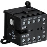 K6-40E-84 Mini Contactor Relay 110-127V 40-450Hz