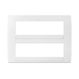 Cover frame 2x7M, white