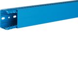 Slotted panel trunking made of PVC BA7 40x60mm blue
