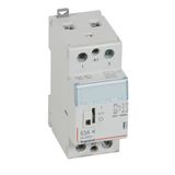 Power contactor CX³ - with 230 V~ coll and handle - 2P - 250 V~ - 63 A - silent