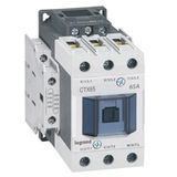 3-pole contactors CTX³ 65 - 65 A - 230 V~ - 2 NO + 2 NC - lug terminals