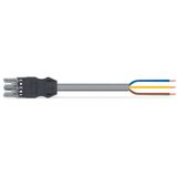 pre-assembled connecting cable;Eca;Socket/open-ended;black